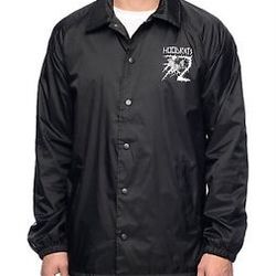 ThirtyTwo Button Up Windbreaker Coaches Jacket | Mens M | Black 