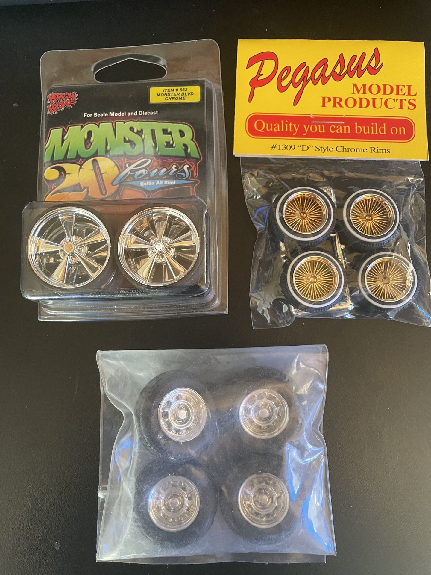 Model Car Rims Parts