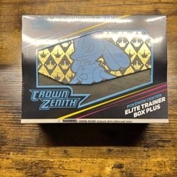 Pokemon Crown Zenith PC Elite Box ETB Plus