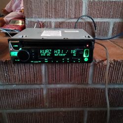 Kenwood Car Stereo With Bluetooth USB Aux CD 3 RCA Outputs 