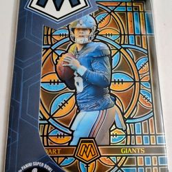 NFL Jaxon Dart Panini Mosaic Oversized Rookie