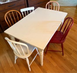 Toddler table and chairs. Pottery Barn