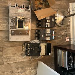 Breakers And Panel Interiors Square D Siemens Eaton GE Spectra 