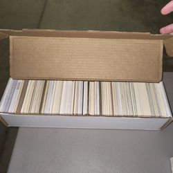 Box Of Mixed Sports Cards