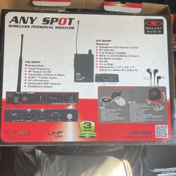 Wireless Personal Monitor Brand New 