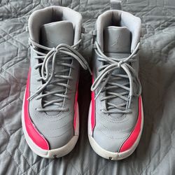 Jordan 12 retro wolf grey racer pink sales