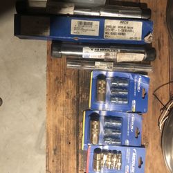 Merlin Coupler Connection Kits Adjustable Reamer 1 5/8 Drill Bit Like New