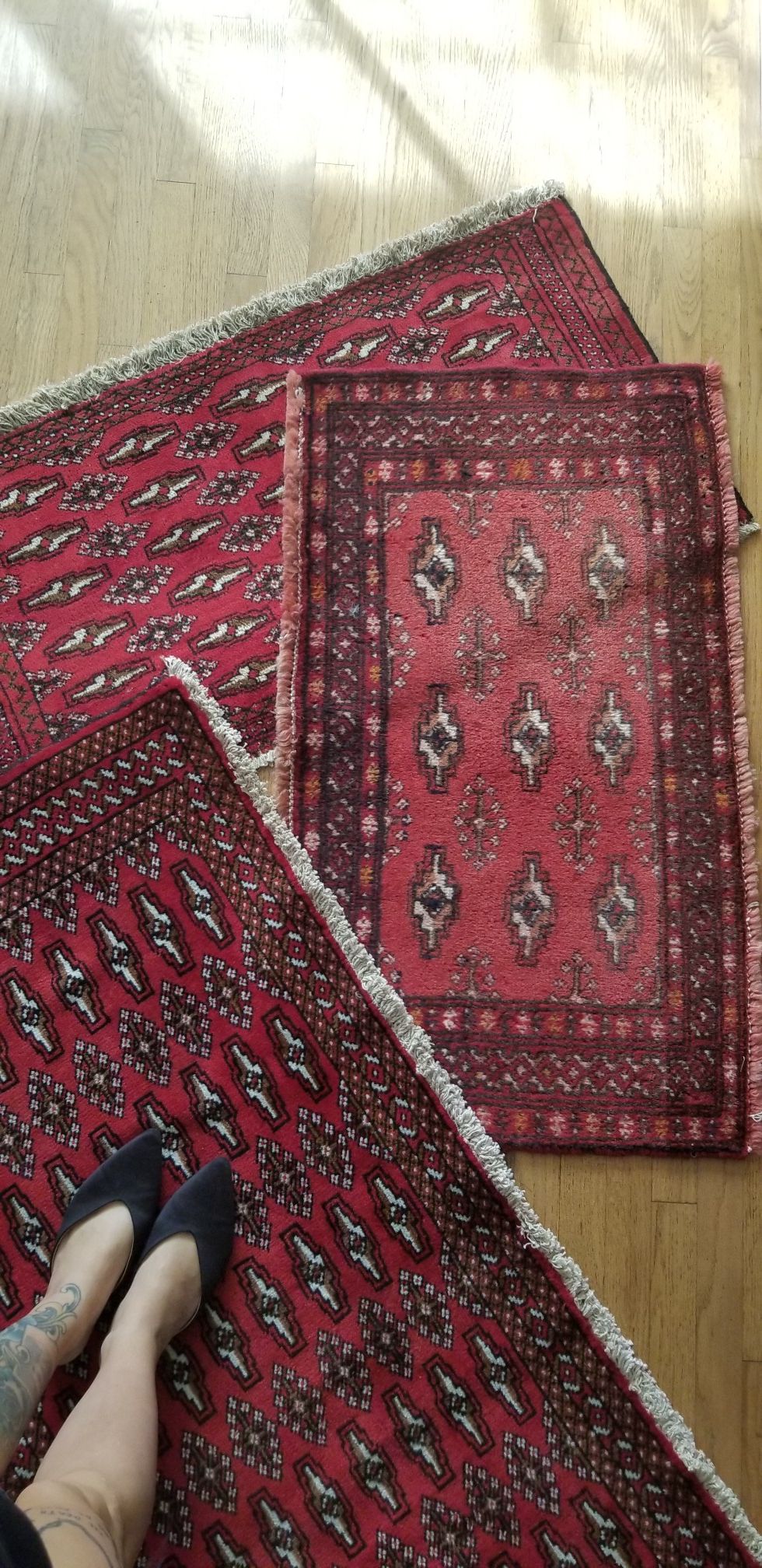 Pursian vintage wool rugs!