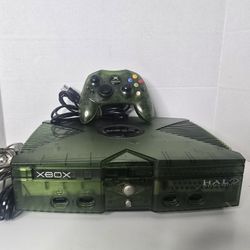 Original Xbox Halo Edition Tested And Works