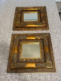 (2) Beautiful Ornate Mirrors