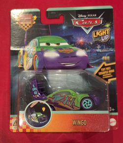 Disney Pixar Cars, Wingo , Light Up, Race to Celebrate, Brand New for 2026,  VHTF