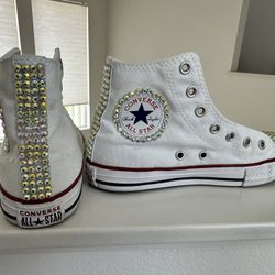 Custom Bling Converse Size 2