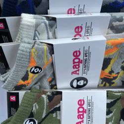 BAPE Ape Camo Socks 