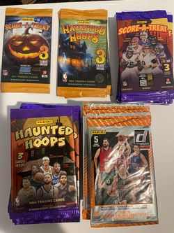54 pack Panini Trading Card Pack Lot – NFL NBA Euroleague