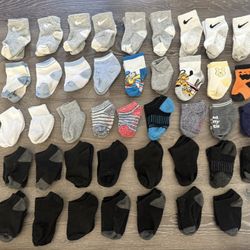 0-24 Months Baby Boy Socks 42 Pieces $25
