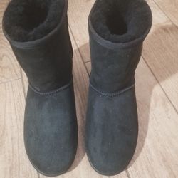 Sheepskin Boots with Fur Lining 