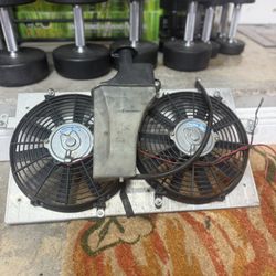 Genesis Coupe performance Radiator Fans
