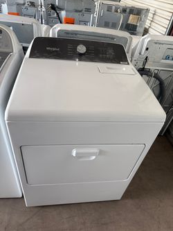 Whirlpool Smart Capable 7.0-cu ft Vented Electric Dryer with Steam Cycle ( White )