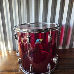 1970s Ludwig Vistalite 18x20" Floor Tom with Single-Color Finish