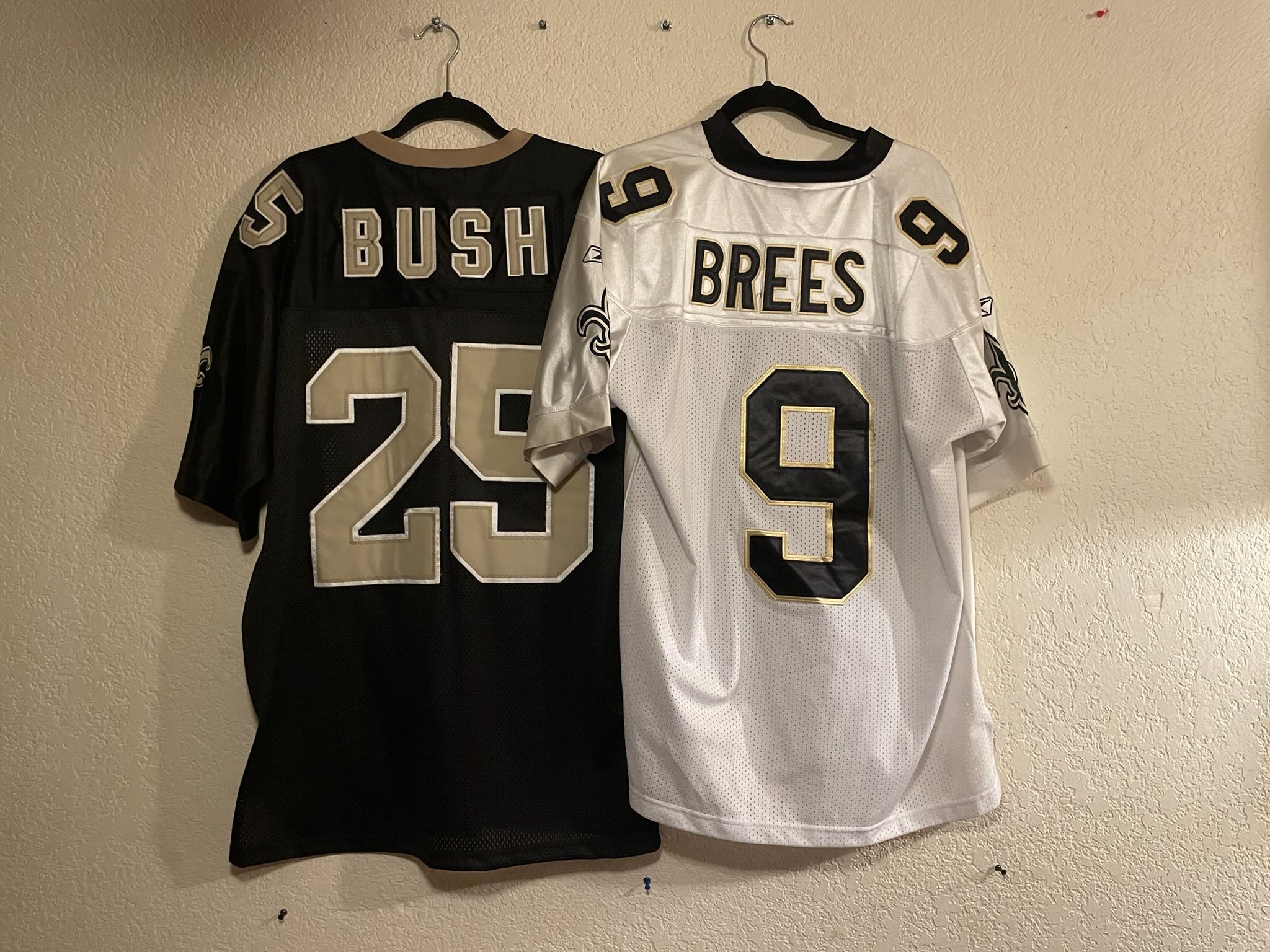 NFL JERSEYS BUSH ROOKIE AUTHENTIC N REPLICA DREW BREES