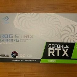 ASUS ROG Strix GeForce RTX 3080 White OC Edition 10GB V2 LHR

