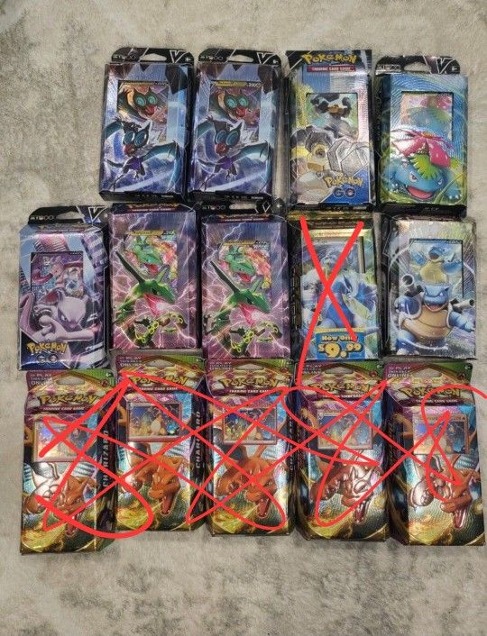Pokemon Theme Decks Battle V Decks Sealed