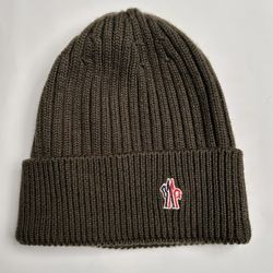 Moncler Beretta Olive Knit Cap NFC scanable