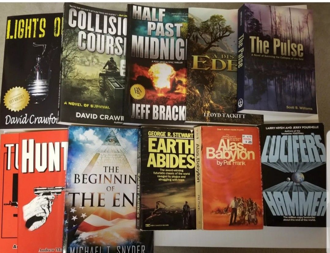 Fiction Books - Post Apocalypse, Survival, TEOTWAWKI