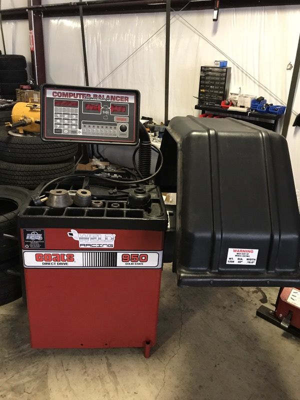 Tire balancer or wheel balancer coats 950/1050 series