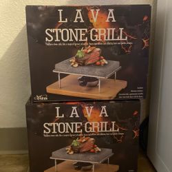 Brand New Lava Stone Grill 
