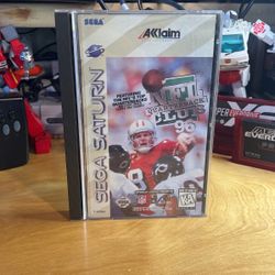 Sega Saturn - NFL Quarterback Club 96