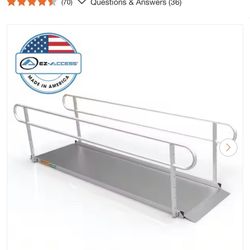 Aluminum Solid Surface Wheelchair Ramp