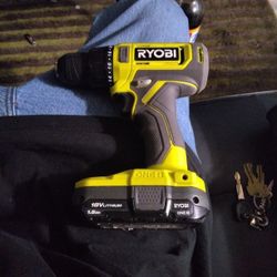 Ryobi 18 V Drill 
