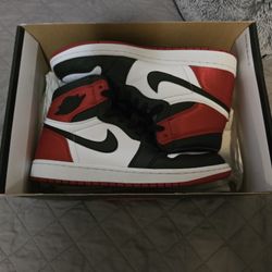 Jordan Satin Black Toe 1s (2019)