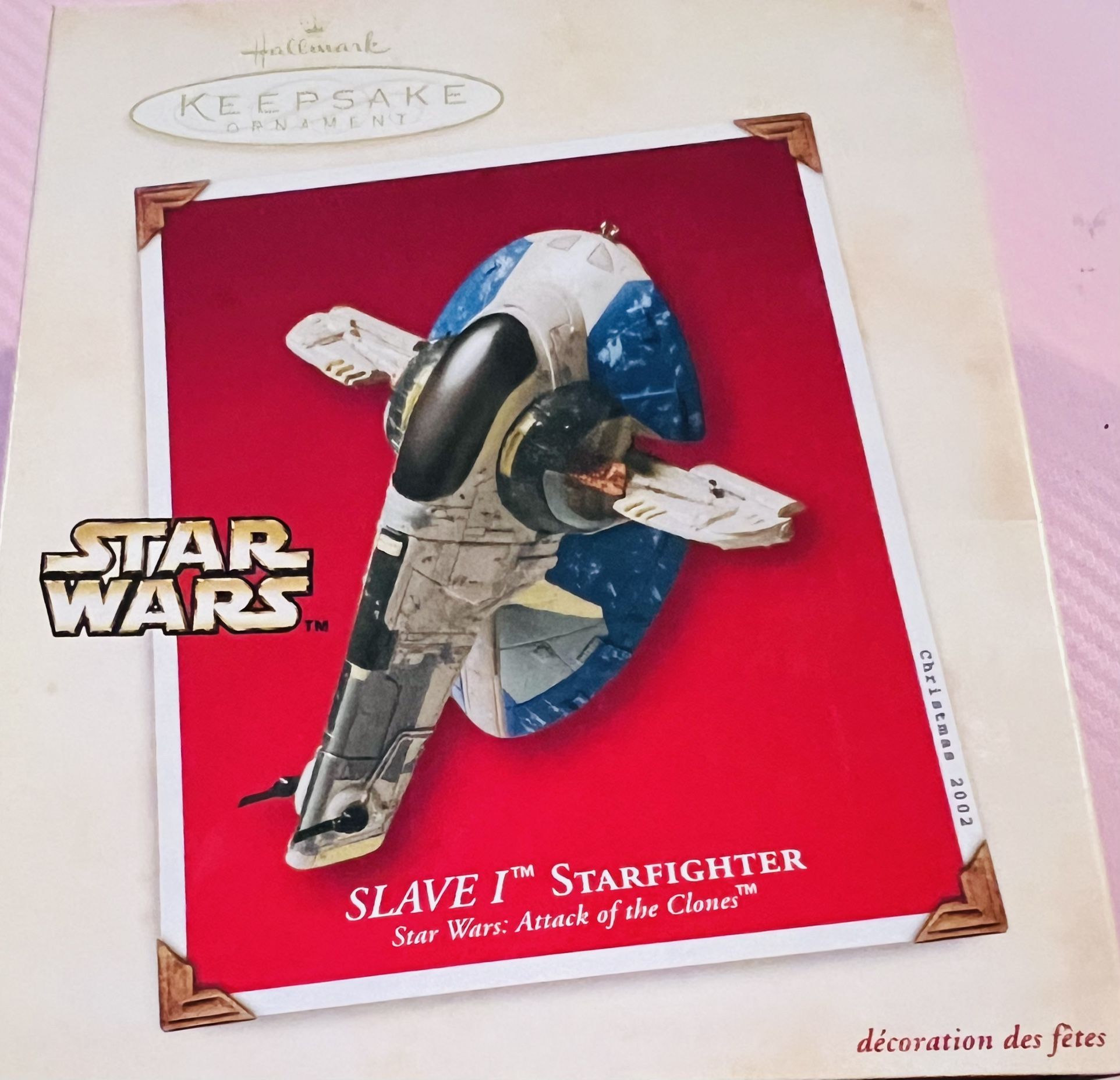Hallmark Star Wars 2002 Slave I Starfighter