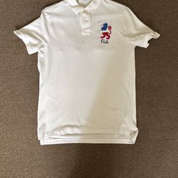 New Polo White Shirt Worn Once Size Small
