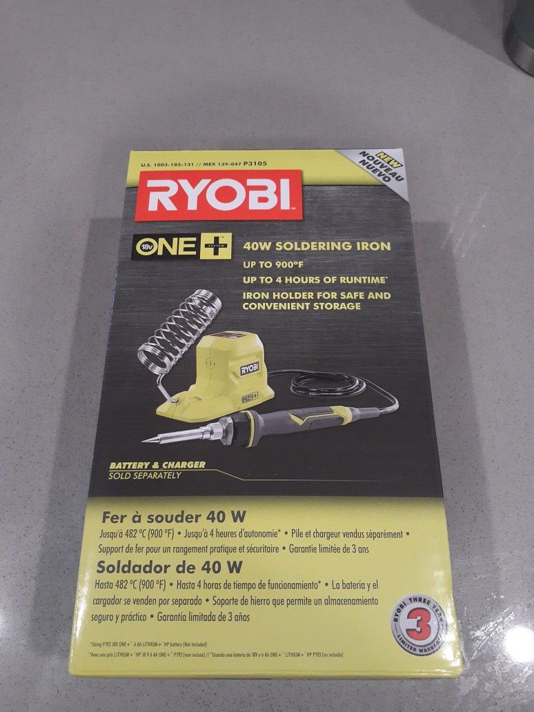 Ryobi 18v Soldering Iron 