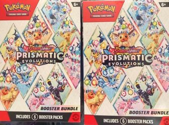 Pokémon Prismatic Evolutions Bundles