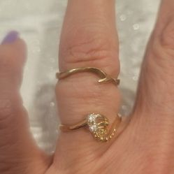 2 Rings 14kGold 