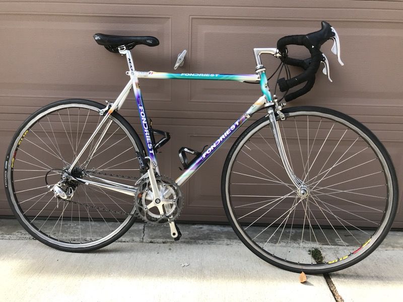 Fondriest bike, Columbus SLX frame, rare edition.
