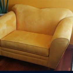 Loveseat Sofa Couch Yellow Furniture