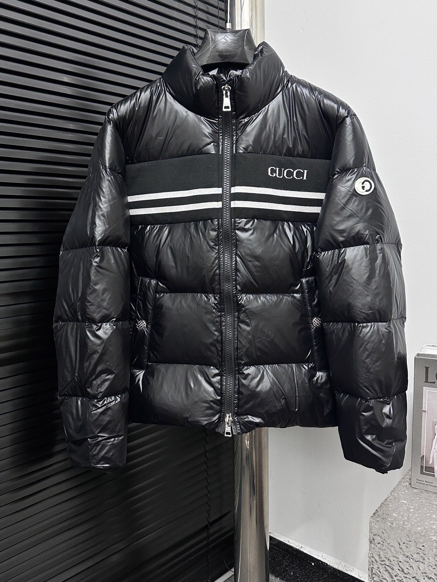 Gucci GG Men’s Black Coat 2025 New