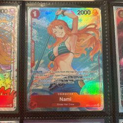 Pre Errata Nami From Romance Dawn Wave 1!