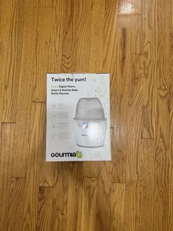 Gourmia Jr. 5 In 1 Digital Warm, Steam & Sterilize Baby Bottle Warmer