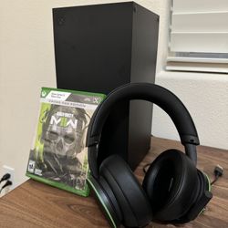 Xbox Series X (1TB) With Gaming Wireless Headset