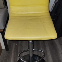 Yellow Bar Stools 