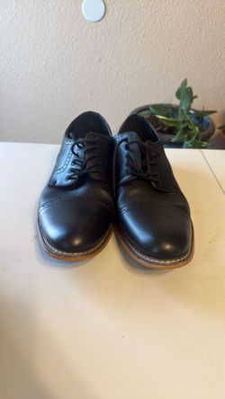 Bar III Men's Parker Leather Cap-Toe Brogues.