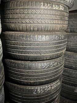 Set of 4 used tire