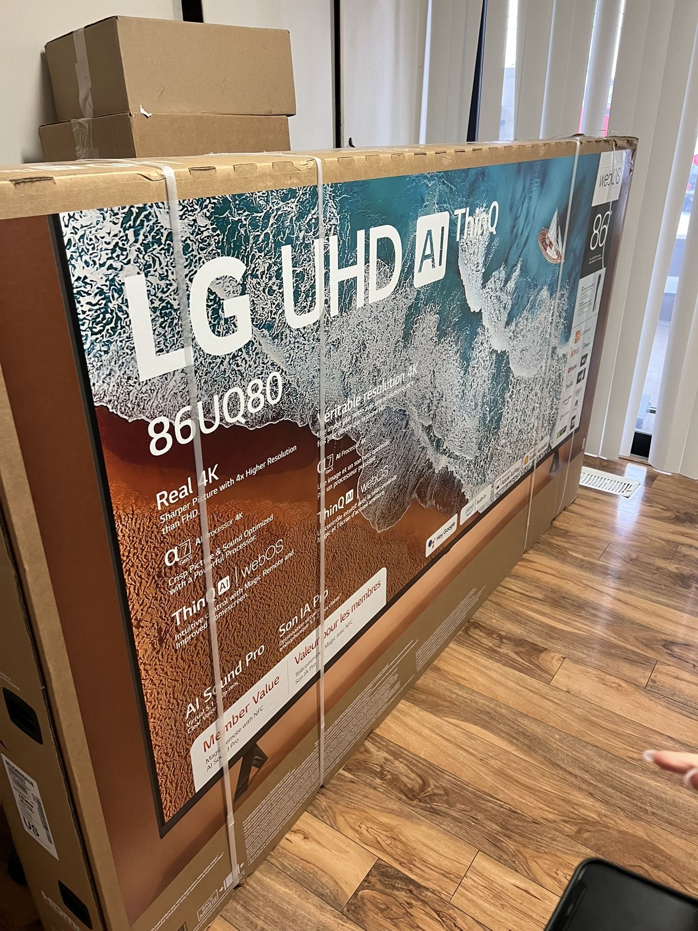 LG 86 Inch Class 4K UHD Smart LED TV - 86UQ80