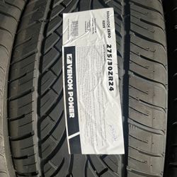 275/30/24 New Tires 